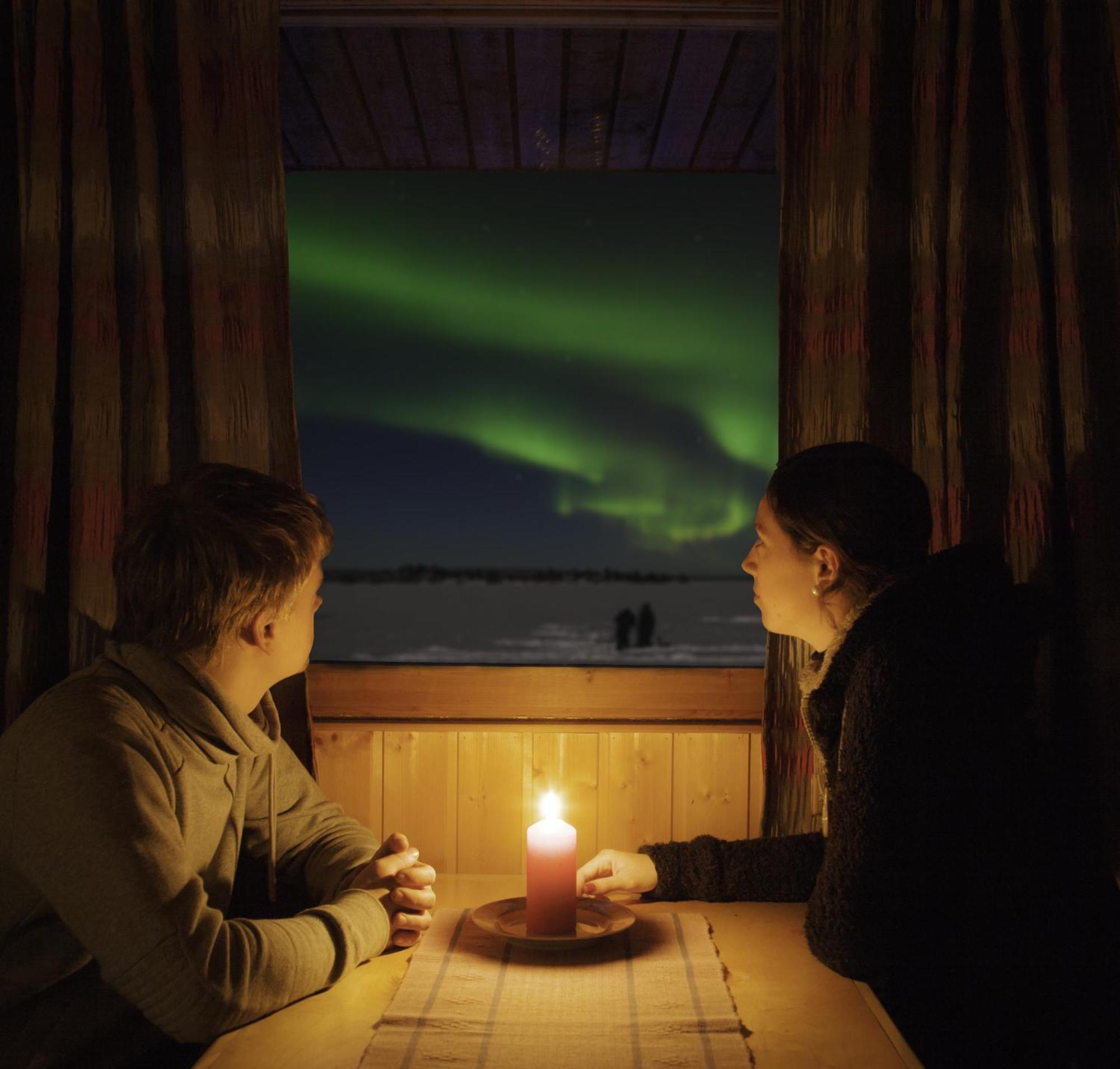 Harriniva Adventure Resort Cabins مونيو الغرفة الصورة